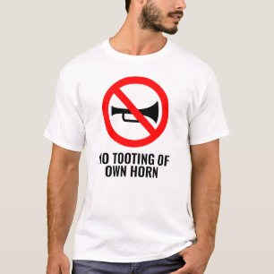 Inte riktigt tecknet: Nej till det egna hornet T Shirt