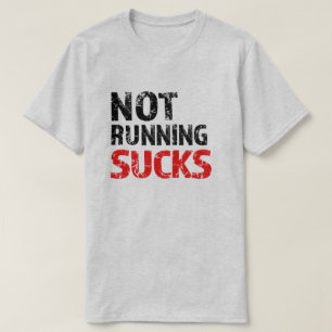 Inte rinnande suger, den roliga manar t-shirt