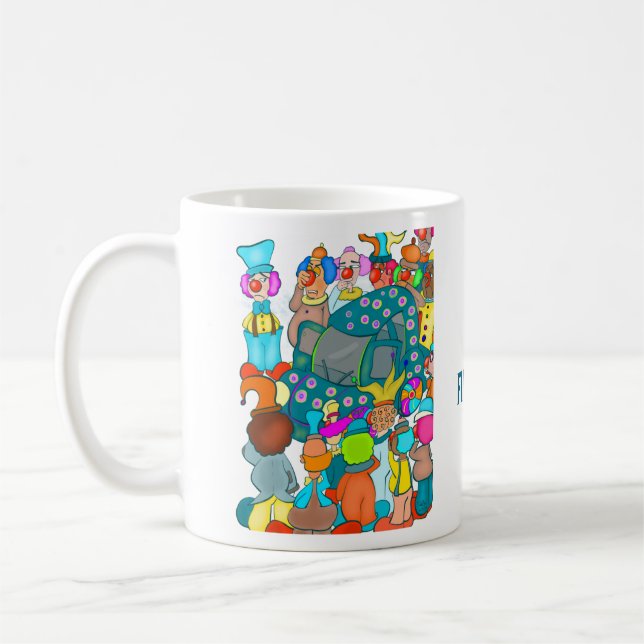 Inte Rolig Klassisk Mugg (Vänster)