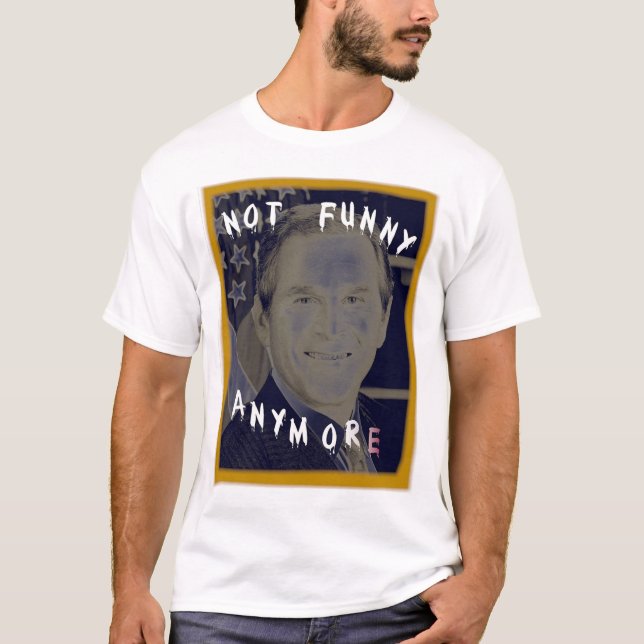 inte roligt anymore t shirt (Framsida)