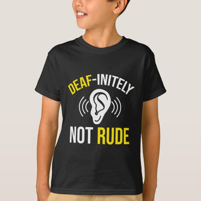 Inte rude t shirt (Framsida)