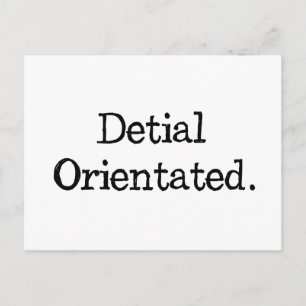 Inte så detaljorienterat vykort