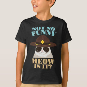 Inte så roligt är det - en flott statstrupkatt t shirt