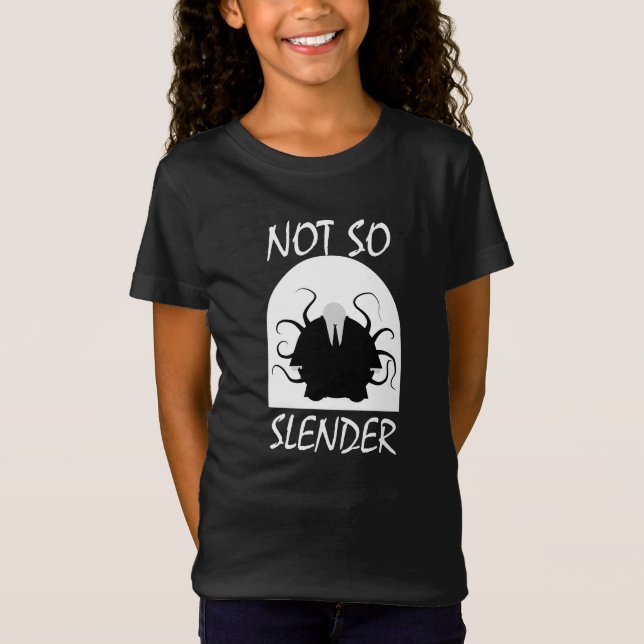 Inte så Slender Man t-shirt (Framsida)