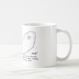 Inte-Så-Sötsak-Potatisar tecknadMug. Kaffemugg