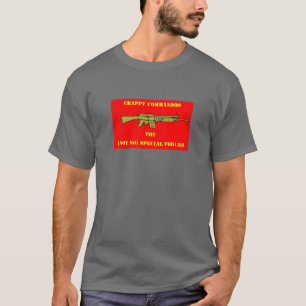 (Inte så) SPECIELLARE STYRKOR, CRAPPY COMMANDO... Tee Shirt