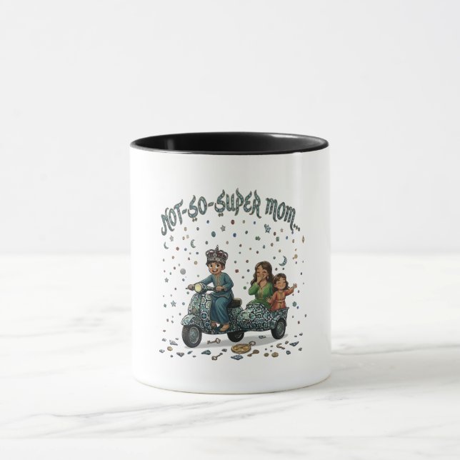 Inte-Så-Super Mamma Marockansk Äventyr  Mugg (Center)