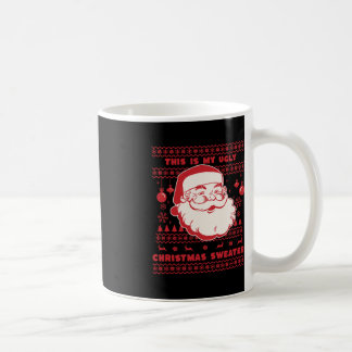 Inte så vacker jul kaffemugg
