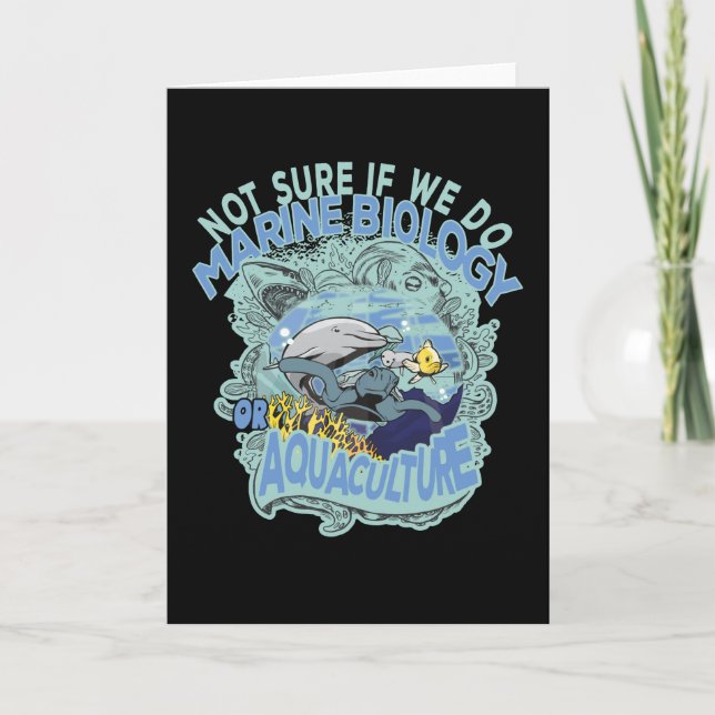 Inte säker om vi gör marinbiologi eller vattenbruk kort (Framsida)