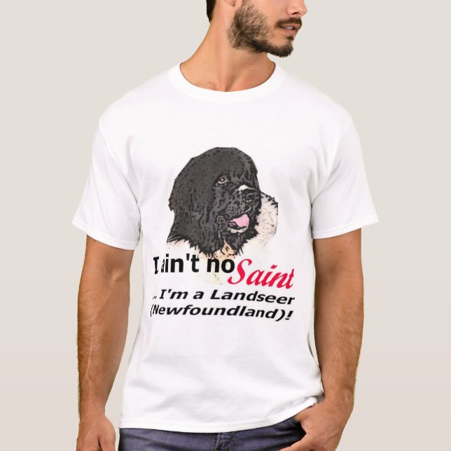 Inte Sanktt Aint Tee Shirt (Framsida)