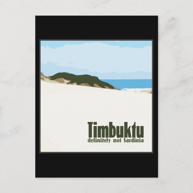 Inte Sardinien Vykort (Framsida)