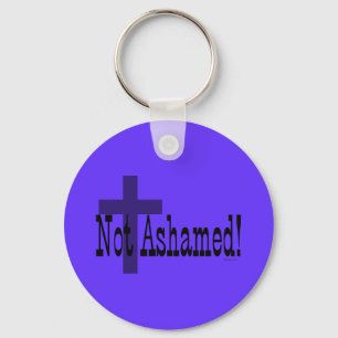 Inte skamset! Romans1:16 (med kor) Nyckelring