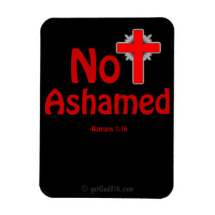 Inte skamsna svart gotGod316.com Jesus Magnet