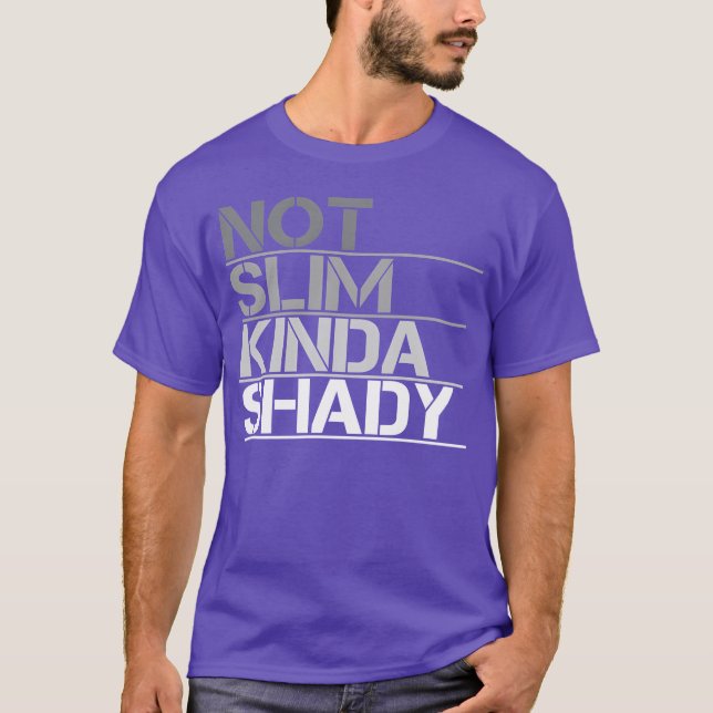 Inte smal typ skum Inte smal men skum T Shirt (Framsida)