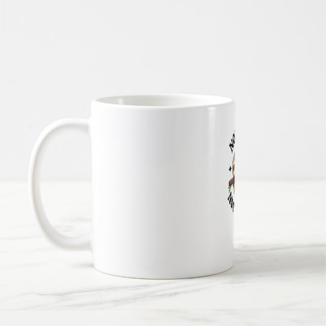 Inte Snabb Inte Rasande Rolig Söt Sömnig Sengångar Kaffemugg (Vänster)