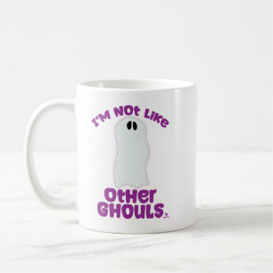 Inte som andra Ghouls Halloween Funny Toons Kaffemugg