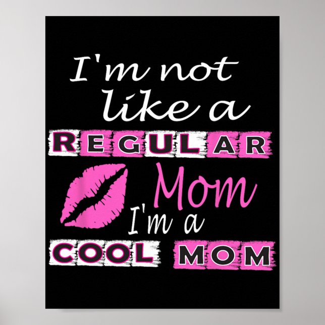 Inte som ett reguljärt Mamma Im A Coola-mamma Funn Poster (Framsidan)