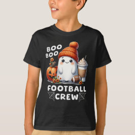 Inte Spooky Halloween Boo Football Crew Funny Ghos T Shirt