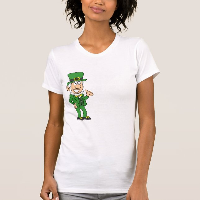 Inte St patricks day förrän lilla vän (PÅ MÖRK) T-shirt (Framsida)