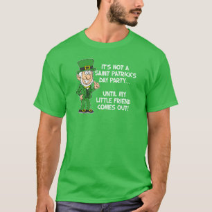 Inte St patricks day förrän lilla vän (PÅ MÖRK) Tröja