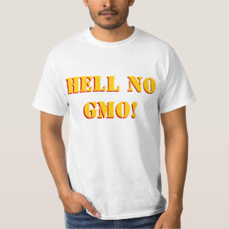 Inte stencilerar beklär drar tillbaka GMO T-shirt