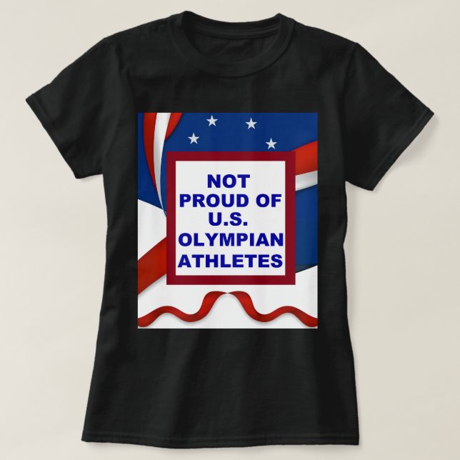 Inte stolt t shirt (Design framsida)