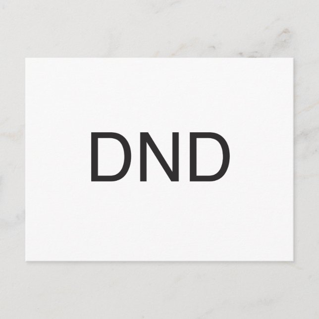 inte störa.ai vykort (Framsida)