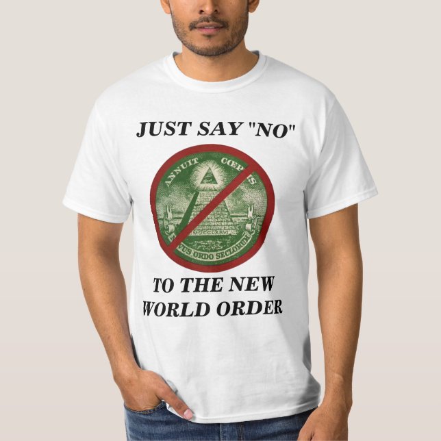 INTE TILL DEN NYA VÄRLDEN BESTÄLLER TEE (Framsida)