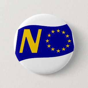 Inte till Europeiska union Knapp