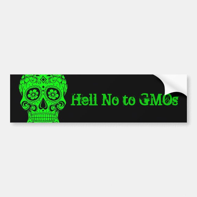 Inte till GMOs-bildekalen Bildekal (Framsidan)