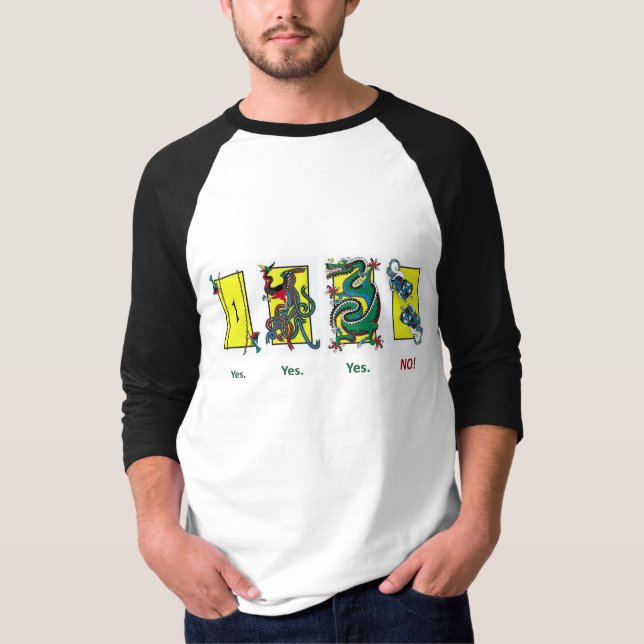 Inte till hunden! t-shirt (Framsida)