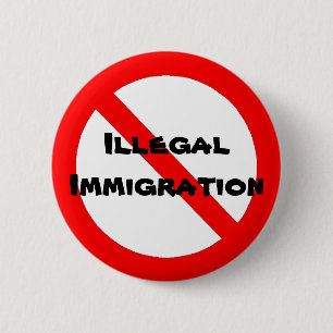 Inte till illegal invandring knapp