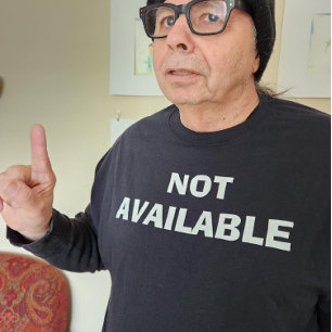 INTE TILLGÄNGLIGT T-Shirt, tala om för din status- T Shirt