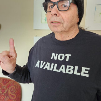 INTE TILLGÄNGLIGT T-Shirt, tala om för din status- T Shirt