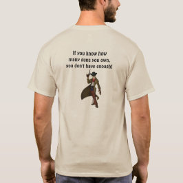 Inte tillräckligt med Guns Långärmad Shirt T Shirt
