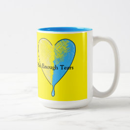 Inte tillräckligt med Tårar Två-Tonad Mugg