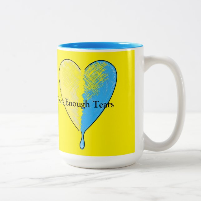 Inte tillräckligt med Tårar Två-Tonad Mugg (Höger)