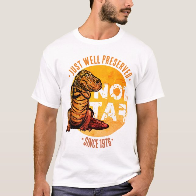 Inte Tjock, väl bevarad sedan [år] T Shirt (Framsida)