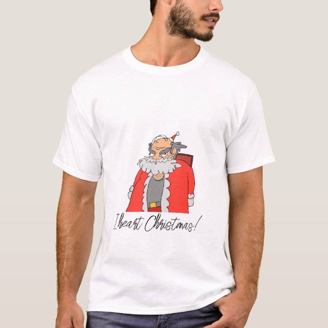 inte tomte t shirt (Framsida)