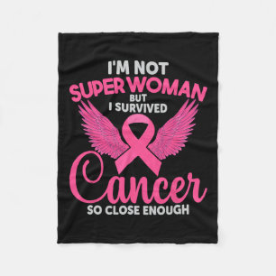 Inte Toppen, men jag Överlevt cancer så nära Eno Fleecefilt