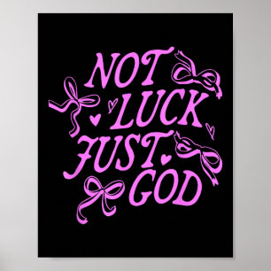 Inte tur bara Gud Jesus Kristus design Poster