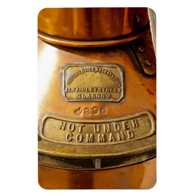 Inte under befalla magnet (Vertikal)