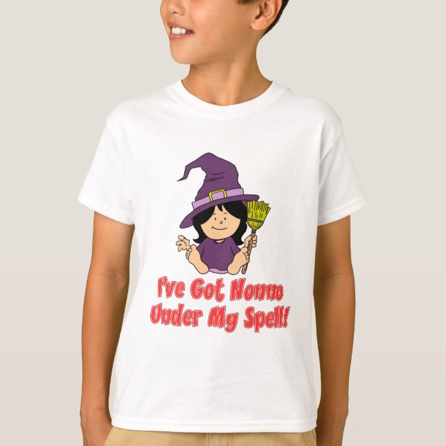 Inte under min stavning tee shirt (Framsida)