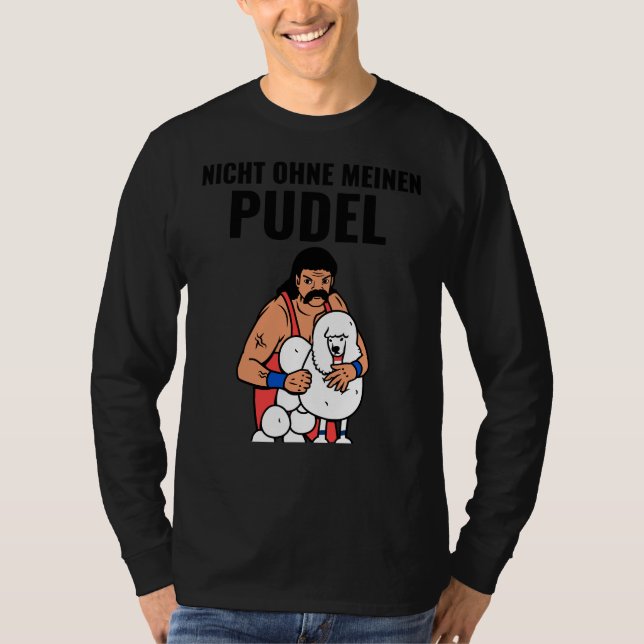 Inte utan min Pudel T Shirt (Framsida)