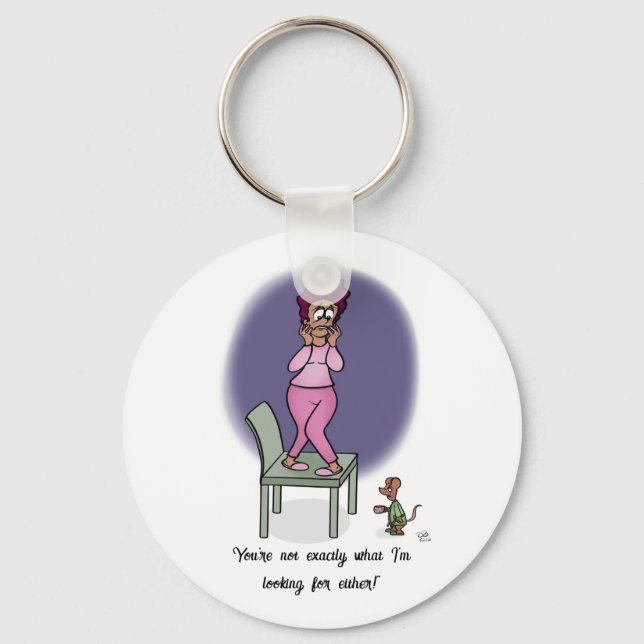 Inte vad jag Tittar för Nyckelring (Framsida)