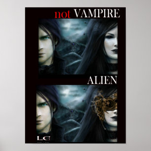 Inte vampyr: Främling (affisch) Poster