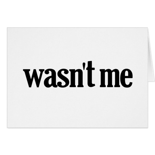 Inte var jag hälsningskort (Framsidan Horizontal)