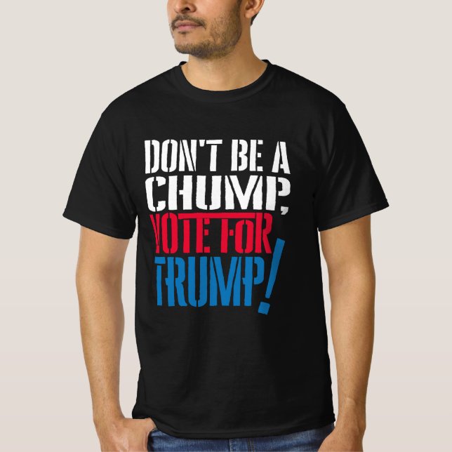 inte vara en klumpomröstning för trumman t shirt (Framsida)