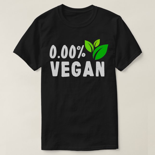 Inte Vegan Kött Eating Chef Cook Gris Beef Manar W T Shirt (Design framsida)