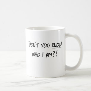 Inte vet du vem I-förmiddagen? Kaffemugg